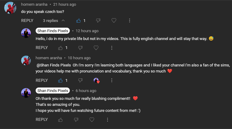 When English is not your first language. 🫣
And one of your Subscribers does compliment your English Skills to be good. 🥹♥

#FeelsGood  #Blushing #Motivation