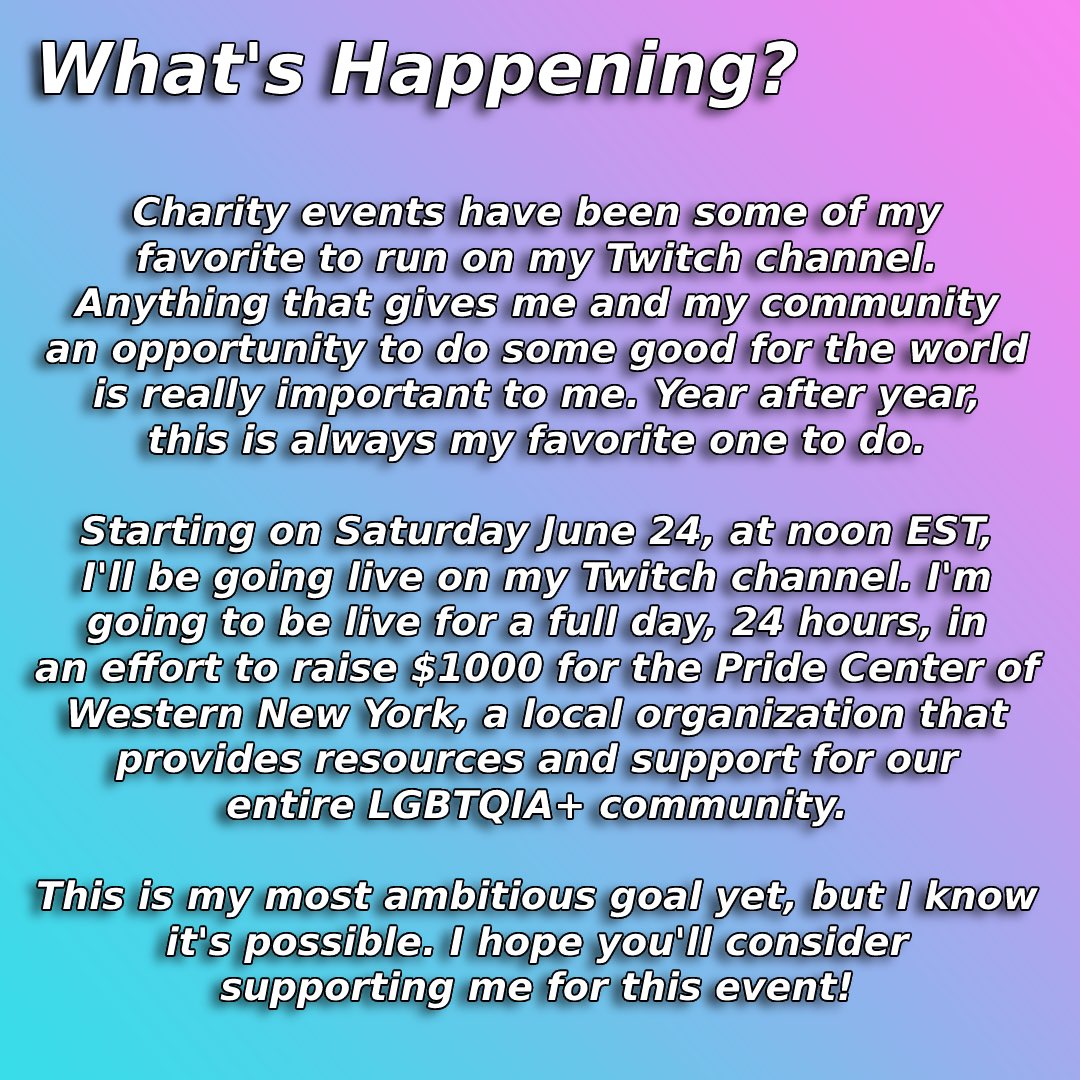 dalt0ne's tweet photo. Friendly reminder that my 24-HOUR CHARITY STREAM is taking place THIS WEEKEND! Check below for some more awesome details! https://t.co/272AOZ0i4g