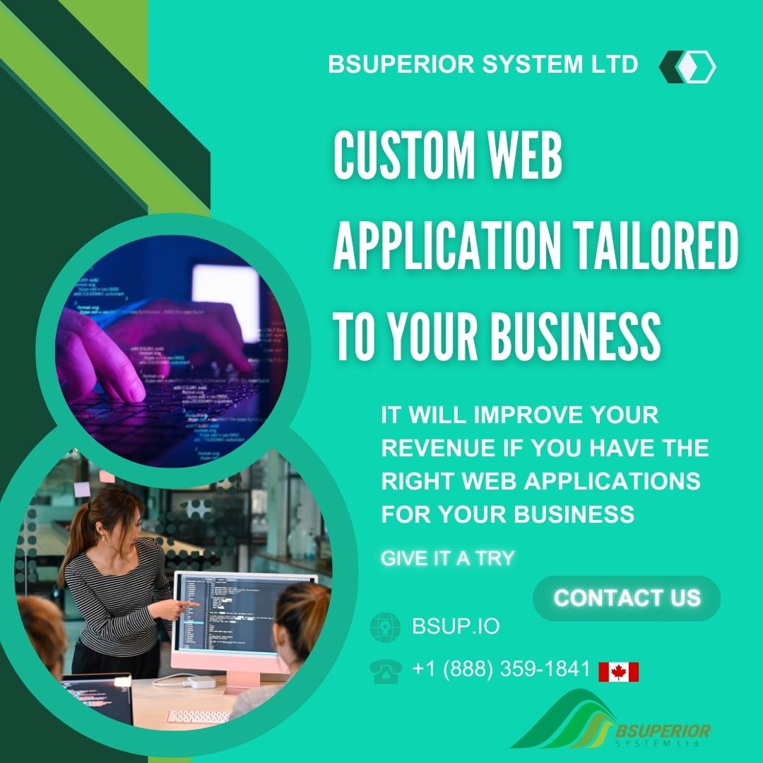 bsuperiorsystem's tweet image. Unlock your business&apos;s true potential with our cutting-edge technology solutions. From process optimization to digital transformation, we&apos;ve got you covered. 🌟💻

+1 (778) 891-2769
ales@bsup.ca
lnkd.in/ebDGvc34

#CustomSolutions #appdevelopment  #Customwebapplication