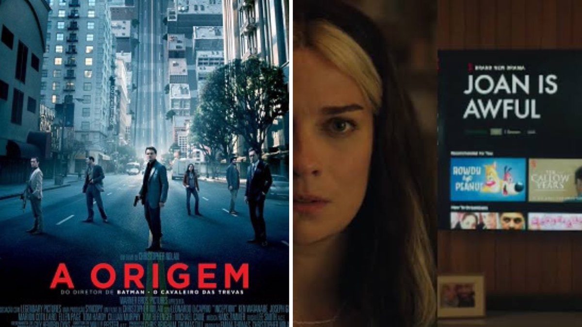 michelpena's tweet photo. #JoanIsAwful lançamento da 6ª temp de #Blackmirror da @netflix tem semelhança com #Inception #AOrigem com @LeoDiCaprio @TheElliotPage @hitRECordJoe @CillianMurphyOG e outros. O filme questiona a percepção da #realidade tbm apresentada na série. https://t.co/Hm1yBpG3Mb