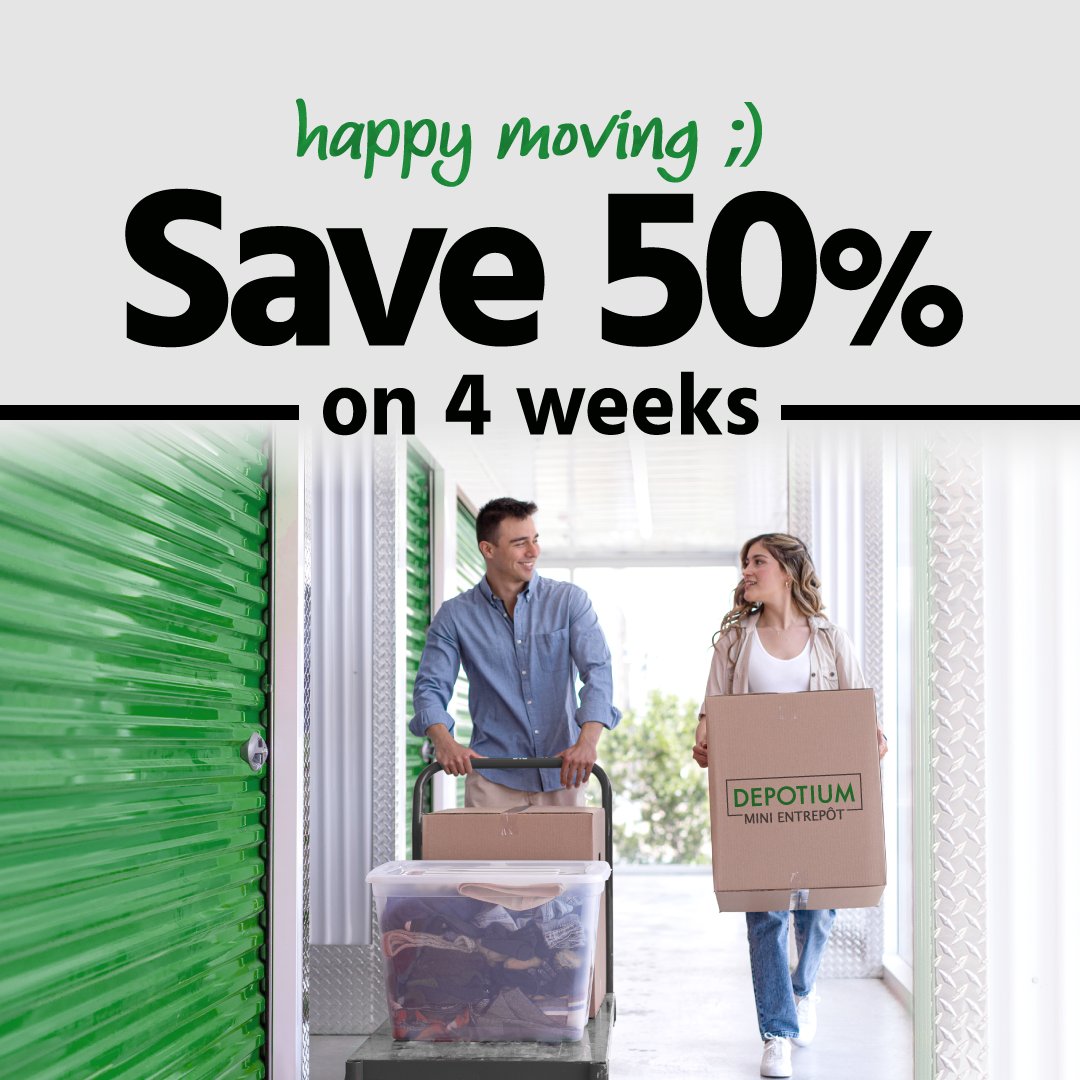 Créer de l'espace pour l’été! L'offre se termine le 30 Juin 2023.

Ne manquez pas cette offre exceptionnelle! Visitez notre site web dès aujourd'hui pour commencer votre voyage d’entroposage. 
.
.
.
#magasinerlocalentreposerlocal #entreposagelocal #entreposage