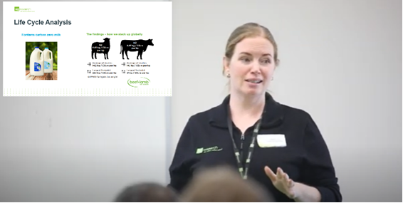 NzRoundtable's tweet photo. At the NZRSB conference, Megan Skiffington shared some of @AgResearch work & collabs that support the beef value chain. Their work with partners opens the door to innovation, supports farmers and industry.
https://t.co/6l5xhE2BNe
#nzrsb #sustainablebeef #nzbeef #agresearchnz https://t.co/C0SkVIF53K