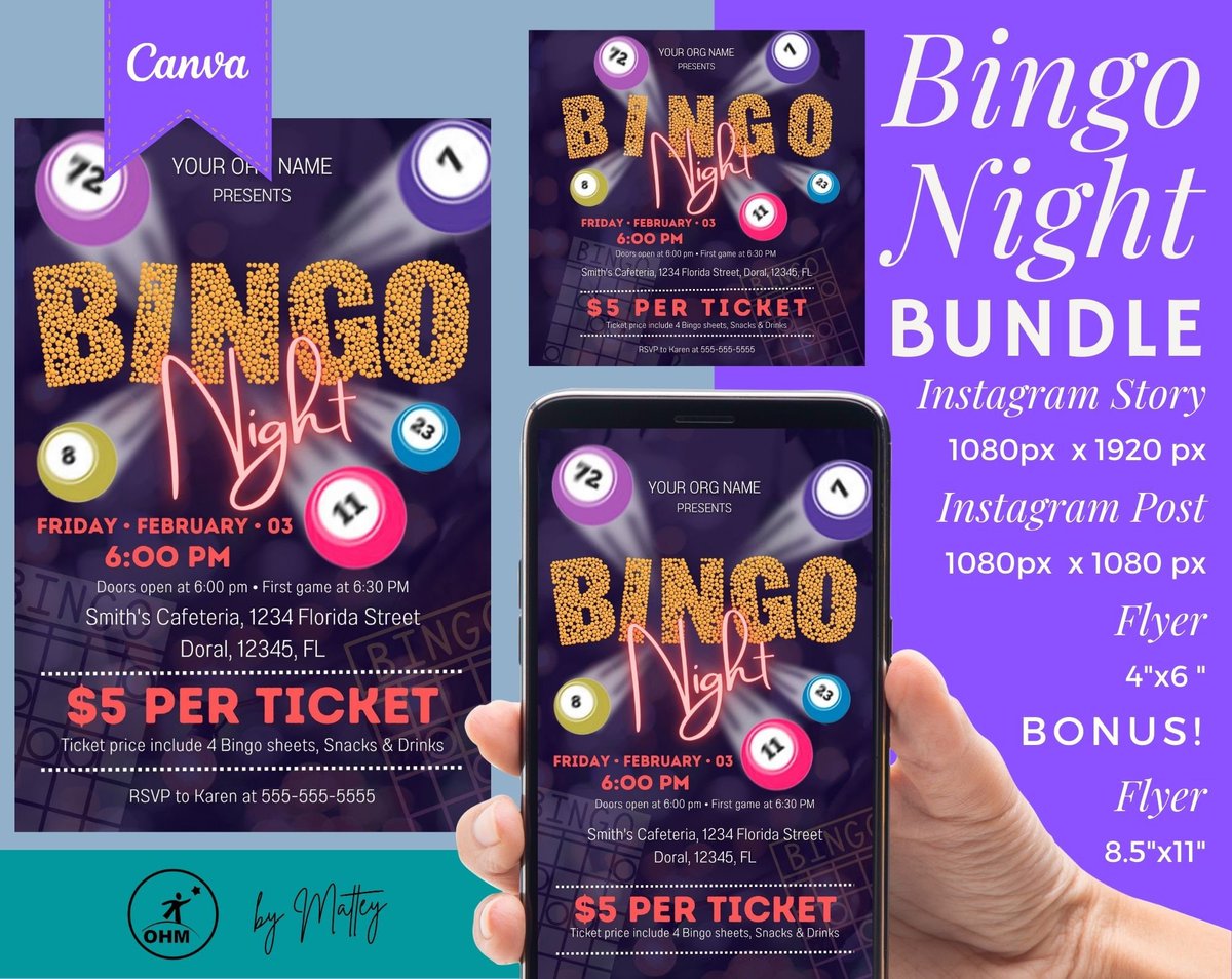 ohmgraphics1111's tweet photo. Bingo Night Template flyer, Canva template, community event, charity benefit, bingo fundraiser, family game night, mobile invite https://t.co/j7iQHi8Skd #black #white #flat #vertical #friendsinvitation #mobileinvite #communityevent #schoolptopta #charitybenefit https://t.co/6uXYFmxsKn