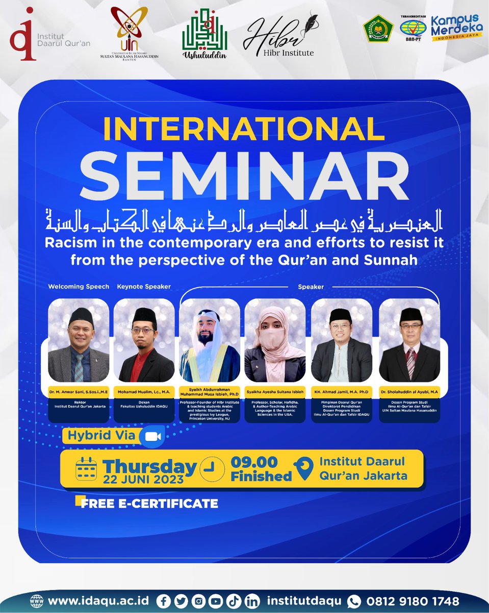 institut_daqu's tweet photo. Seminar Internasional Gratis @institut_daqu https://t.co/7DZ4eCiqLp