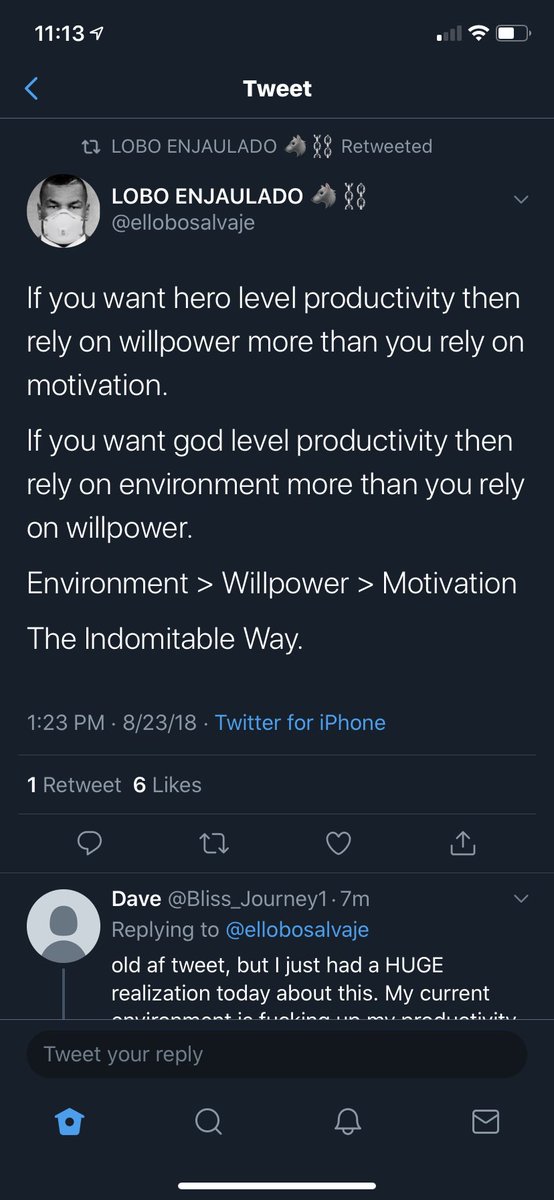 multifacetedmf's tweet photo. @BowTiedLoon @ellobosalvaje Tyson pfp Lobo tweets my favorite

This one seriously impacted my decision making https://t.co/SMV8tm1dqn