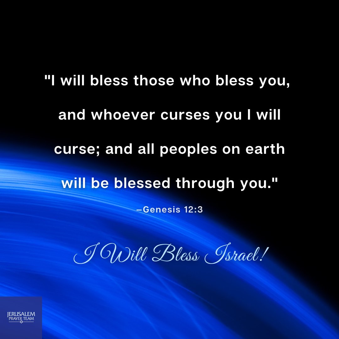 Jerusalem Prayer Team On Twitter I Will Bless Those Who Bless You jerusalem-prayer-team-on-twitter-i-will-bless-those-who-bless-you