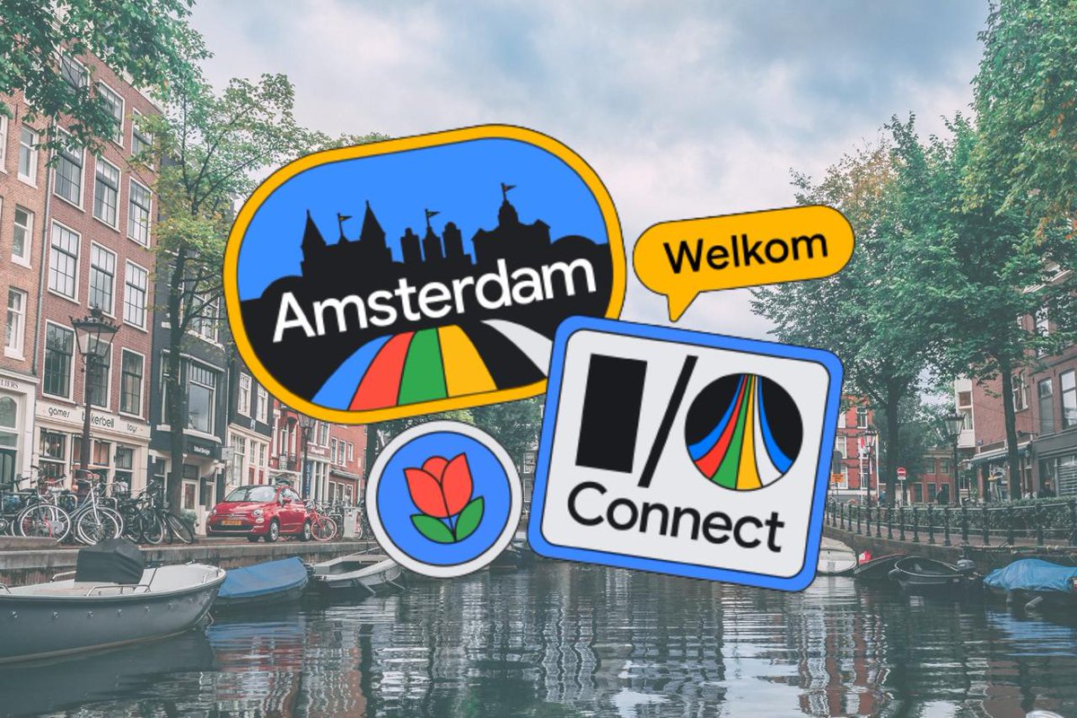 Google IO Connect Amsterdam, here we go! 
I'm excited to bring back valuable knowledge and experiences to share with our GDG and WTM communities. 
Stay tuned for updates as I share my experiences and discoveries from this incredible event.

<a href="/google/">Google</a> <a href="/abed_attal/">Abdul Rahman Masri Attal</a>
#googleioconnect