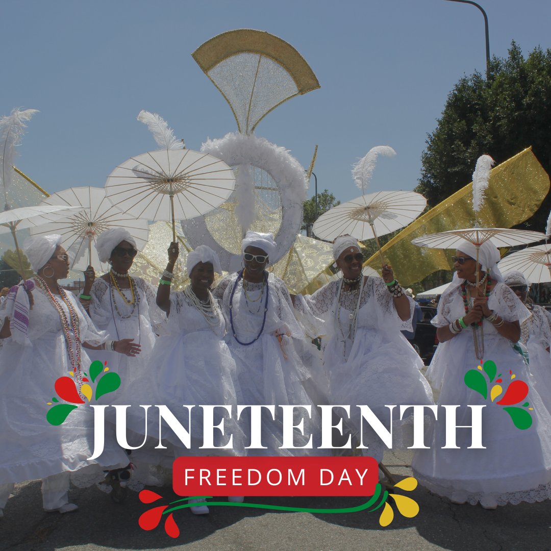 Happy #Juneteenth! We honor our resilient ancestors whose resolve and teachings inspire us daily. LA Commons is dedicated to advancing racial equity and justice for Black and Brown communities through programs and community engagement. We celebrate #freedomforall! #juneteenth