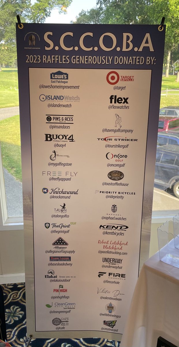 Ebb646598's tweet photo. Robert Latchford blatchford@pacellatrucking.com
 @basesloadedwny 
Rapheal Watches @rapheal.watches 
@cleangreengolf @elakaioutdoor
 @firecorhole@pinhighflags
 @valentinodixon
@cleangreengolfball @jtscafebluepoint
@weathermanumbrella 
⁦@MillerCaggiano⁩ @sccoba golf outing https://t.co/VBs6bT3Paf