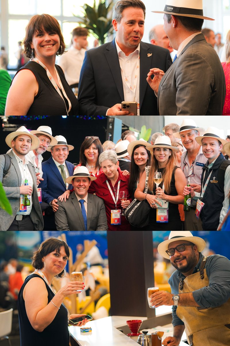 NielsOlsen's tweet photo. ¡Ecuador en @LataUk en Londres!

Que orgullo ver a más de 25 empresarios de turismo ecuatorianos participar en uno de los eventos B2B más importantes para el mercado británico. Gracias al barista #MarioIdrovo por su espectacular exposición de nuestro chocolate y café a los mejores 300 agentes de viaje británicos.