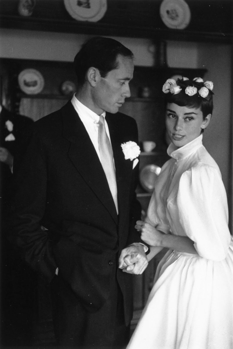 #MelFerrer #AudreyHepburn