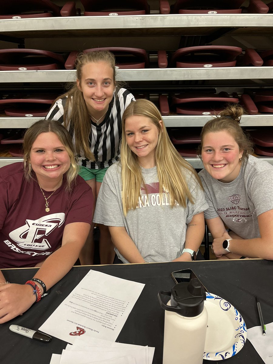 EurekaWbb's tweet photo. Just a few new and familiar faces working our shootout today! https://t.co/tXfDOy00Sk