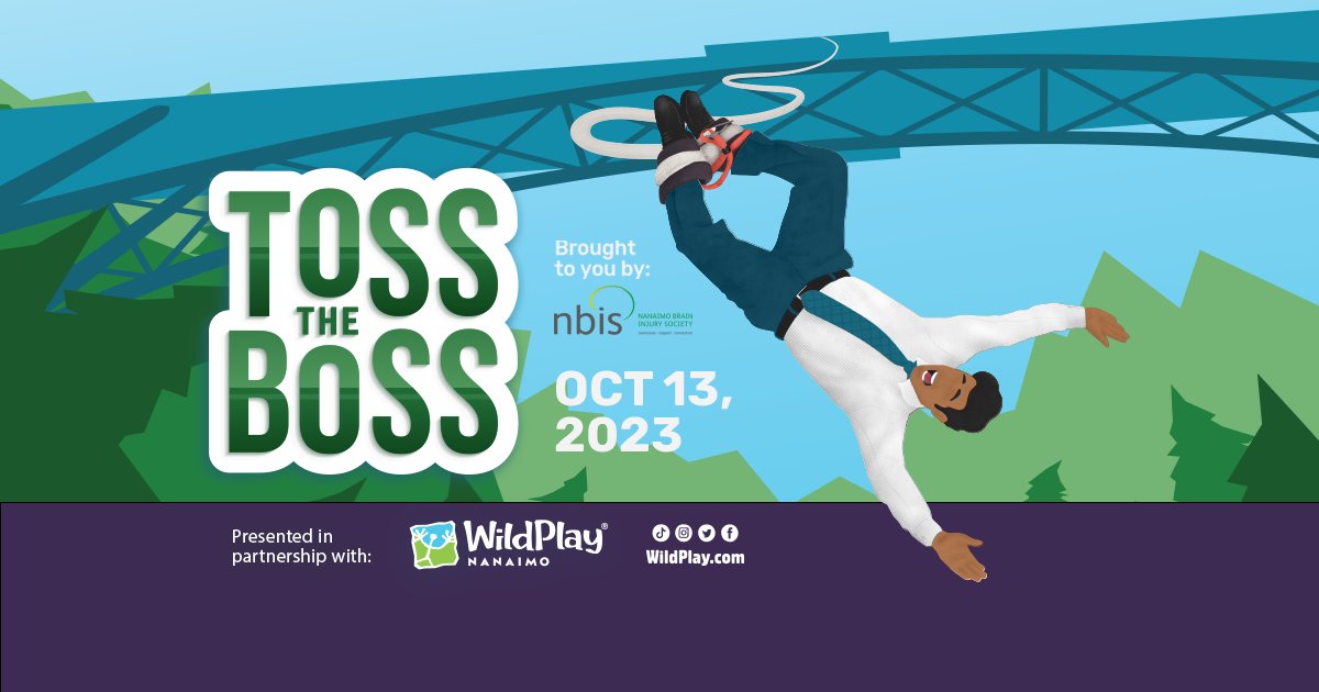 Toss the Boss is BACK this October 13th! 🎉👔 Get ready for a once-in-a-lifetime opportunity to toss your boss off a bridge! (With a bungy cable attached, of course) 🙌💼

Register quick – only 30 spots are available! ⌛️ Learn more and sign up at 🌐 tosstheboss.ca!