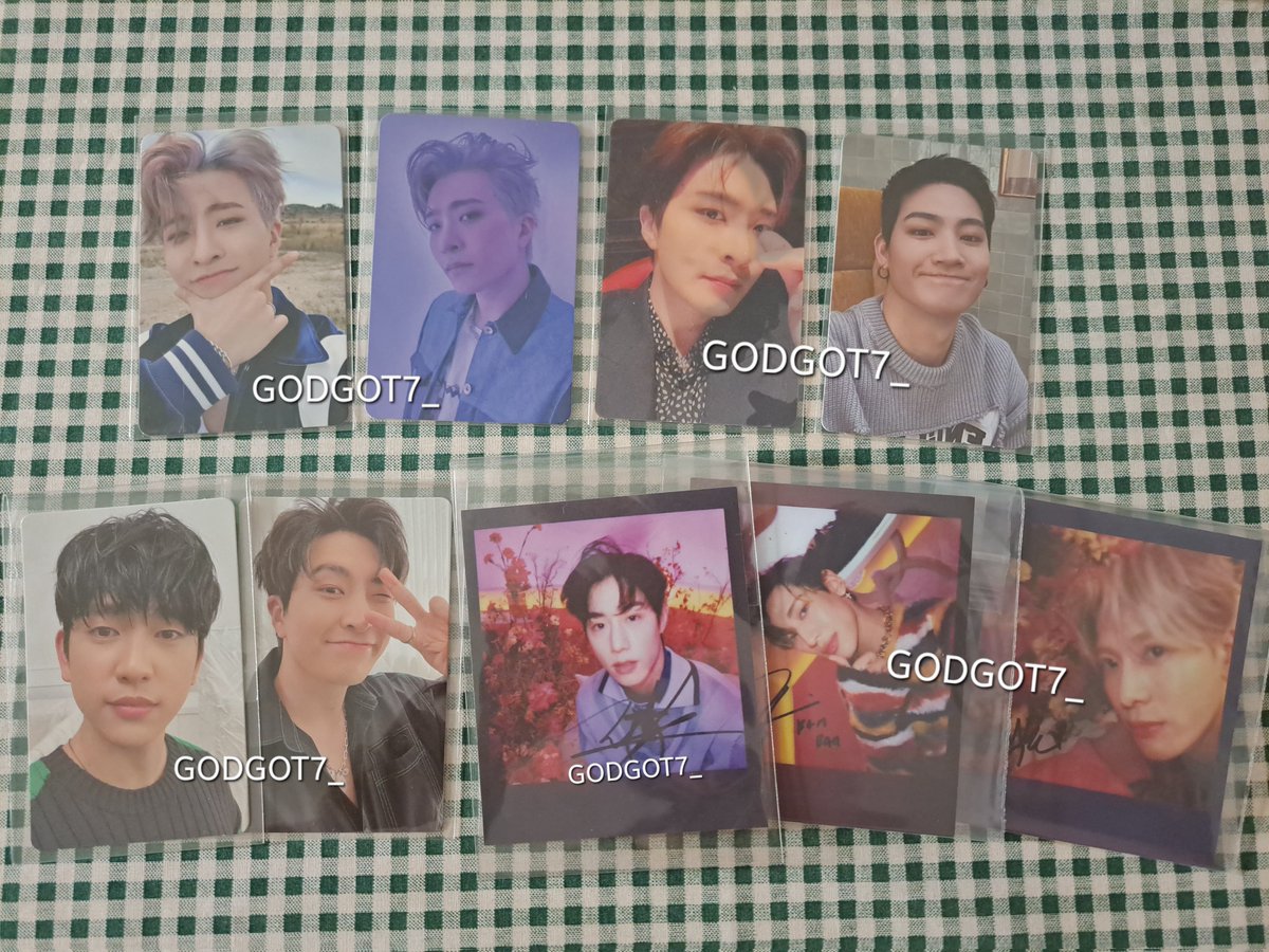 #ขายการ์ดgot7 #ตลาดนัดอากาเซ่
#ตลาดนัดอากาเซ่got7

พร้อมส่ง 💵 100 ทุกใบ 📮 ค่าส่ง 30 

การ์ดจากอัลบั้ม 
#COLORSfromArs
#YOUNGJAE_SUGAR
#BeYourself_JAYB
#GOT7 #GOT7_NewEP