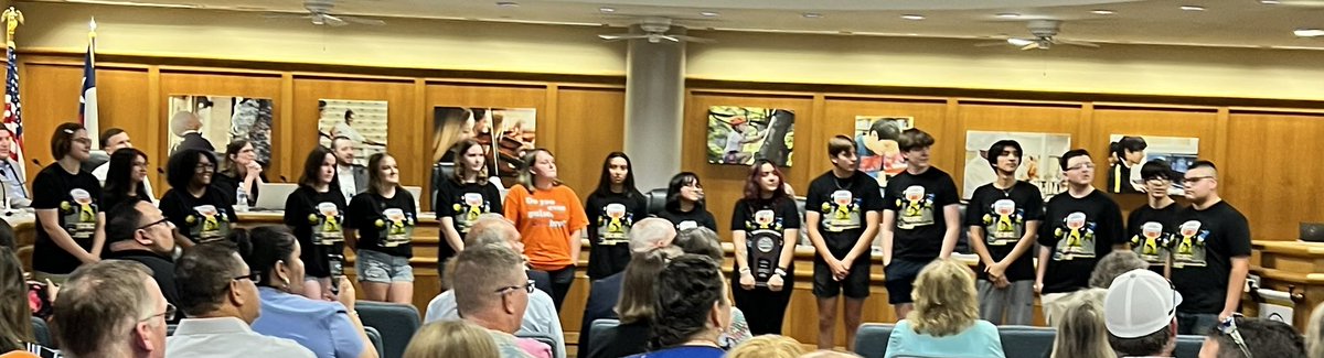 Central Indoor Percussion is also being recognized at June board meeting