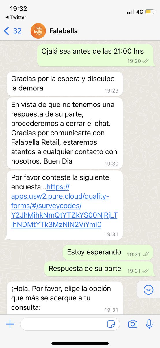 ereyormzbl's tweet photo. @FalabellaAyuda Pésimo servicio el de @FalabellaAyuda https://t.co/ddlP1FIJgn