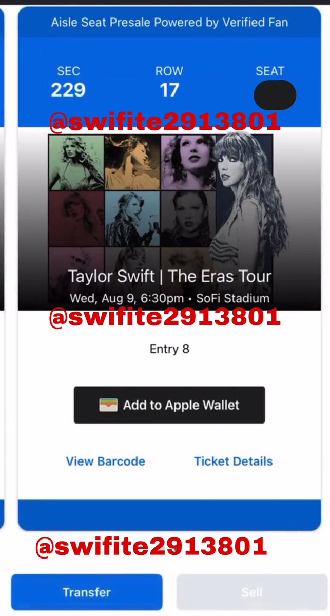 Eras Tour Resell tweet media
