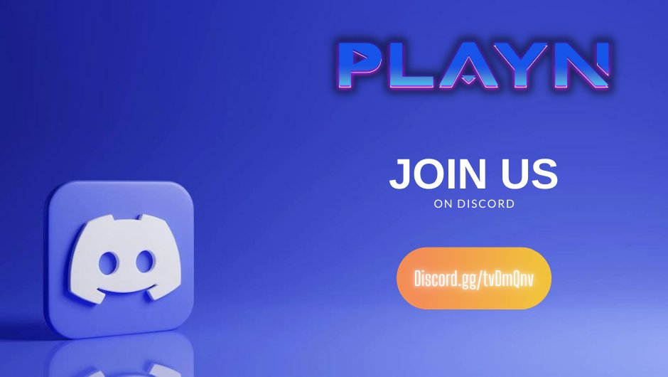 Playn_gmg's tweet photo. Friends, fun, games all in one! Join our Discord Server today 👉 https://t.co/U9DWvGZIrs 
#game #nft #discord #friends #crypto #metaverse #PLAYN https://t.co/6uPSWjZ4ko