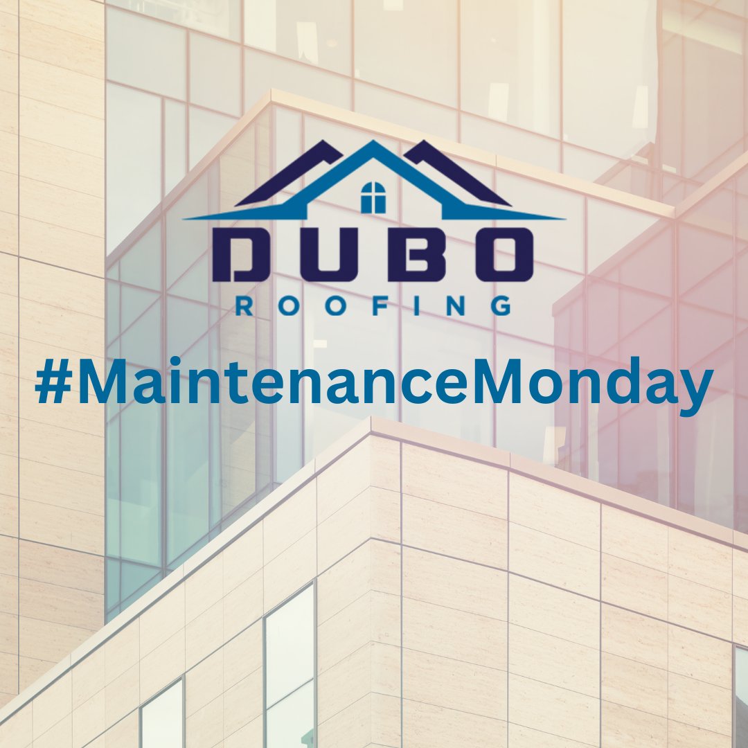 Flashing on the roof is a common place for leaks. Ensure your flashing has not been bent or punctured around vents, chimneys and exhaust pipes. Or, call DUBO, and we’ll do the inspection for you! #MaintenanceMonday