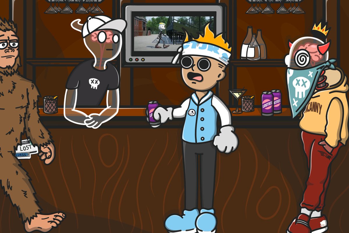 a sasquatch walks into a bar..