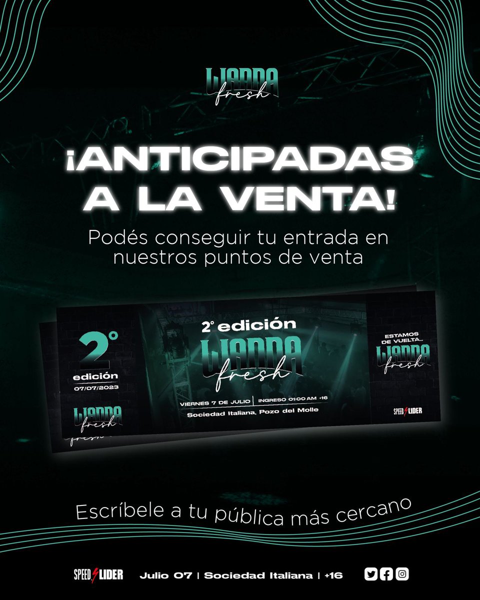 wanna_bar's tweet photo. ¡Las anticipadas ya se encuentran a la 
venta! 
🤑 precio único: $1.500
> Contactate con tu RRPP más cercano 

#WANNAFRESH  SEGUNDA EDICIÓN 🥵❤️‍🔥 https://t.co/iuoLyqiNeT
