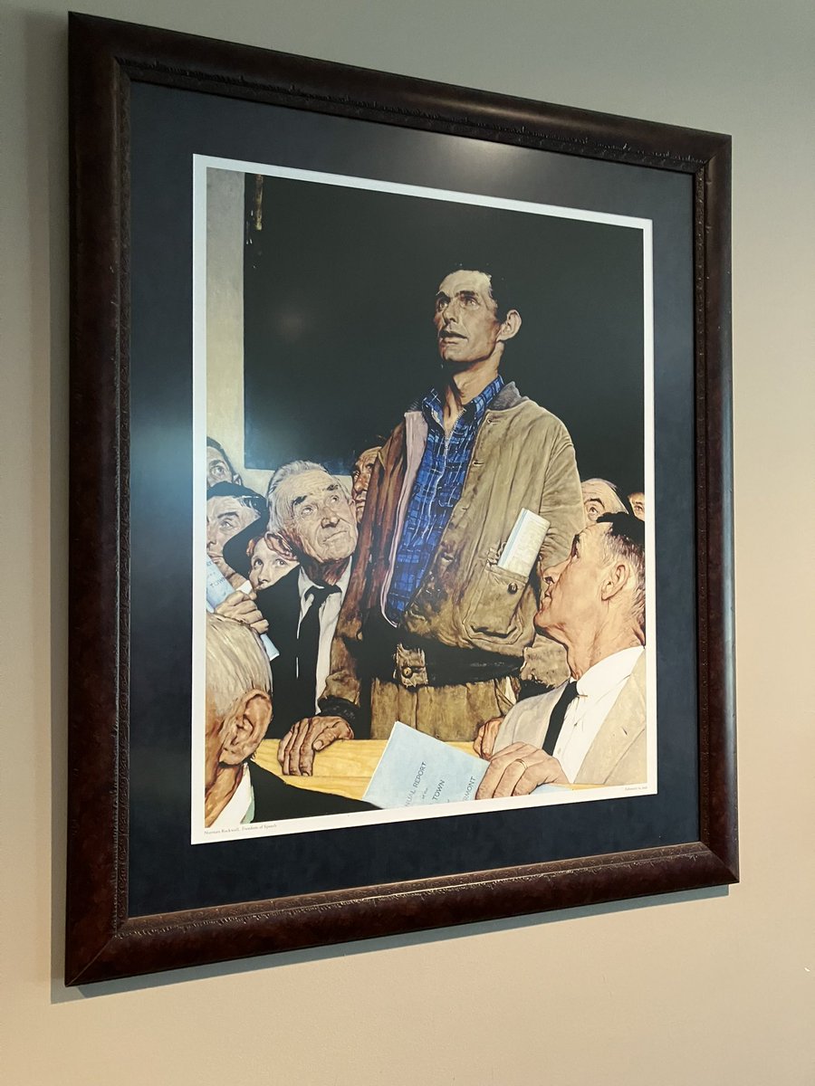 lyonpaa's tweet photo. This has become such a meme it was weird to see it just as a regular painting at the library https://t.co/3nHzdYlm5S