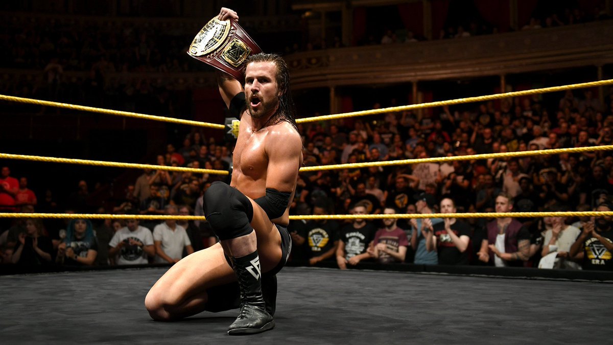 June 19, 2018:

On Night Two of NXT U.K. Championship at Royal Albert Hall, @AdamColePro defeated @WolfgangYoung in a physical match to retain the North American Championship.

📸 WWE

#NXTUK | #WWENXT | #NATitle
