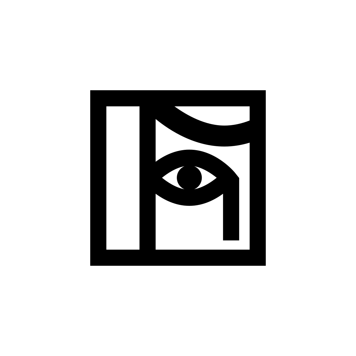 the beholder #see, #watch, #watching, #watcher, #eye, #face, #window, #mirror, #aperture, #art, #artwork, #view, #sight, #vision, #person, #human, #someone, #somebody, #freelogo, #freelogotype, #freeicon, #freepictogram freeletterheads.blogspot.com/2023/06/see-wa…