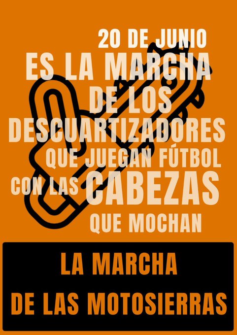 #noapoyolamarcha20junio2023 https://t.co/MUhc4iCbfH<a href="/tag/noapoyolamarcha20junio2023"class="tags">#noapoyolamarcha20junio2023</a>