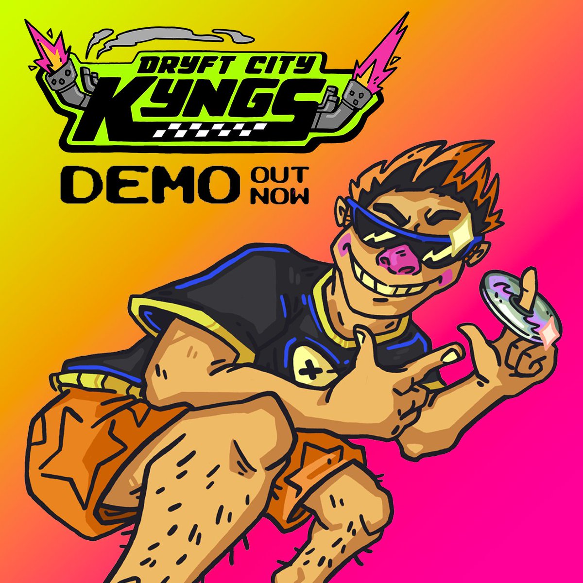 💿The #DryftCityKyngs Demo is now available to play on #SteamNextFest2023 !!! Play it *NOW*
