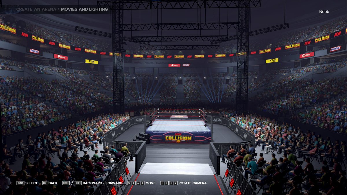 AEW COLLISION WORKING TRONS, ACCURATE CURVED STAGE AND NO WWE BANNERS IN THE ARENA COMING TOMORROW!!