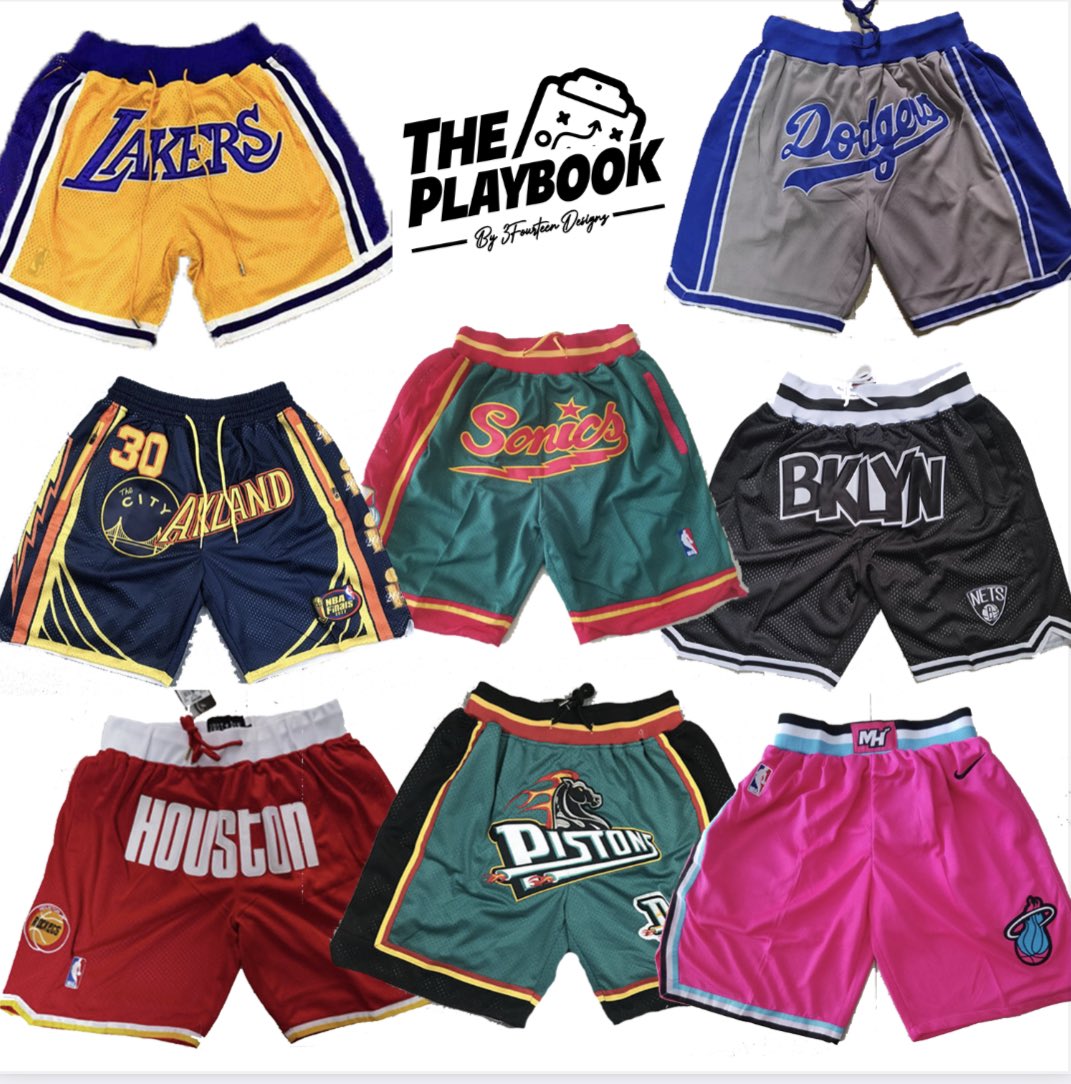 🔥 It’s getting hot in here! 🔥 Get ready for summer with our NBA style shorts sale! 👕🏀 Get any two shorts for just $65 when you use the code summershorts at checkout. Don’t miss out😎. 

ThePlaybookby3FourteenDesignz.com 

 #summer #sale #nba #shorts #theplaybookby3fourteendesignz