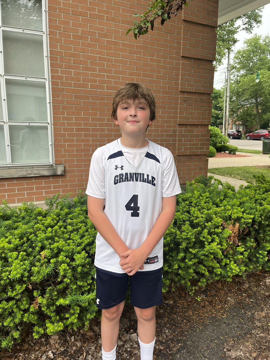 Super proud of this baller. 8th grade summer league games tonight. Scored 10 pts in the first game and hit a trio of 3’s in the second. Also played some tough D fence! Never give up Chase!!!! 🏀💪🏻