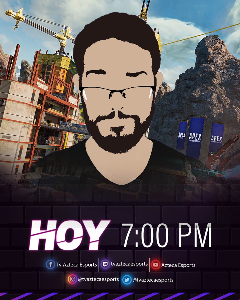 TVAztecaEsports's tweet photo. 🎮Noche de #AzeCreator con @SvarttR.

Únete al universo de Apex Legends.🔥

#AztecaEsports https://t.co/5fEjSjOsnA