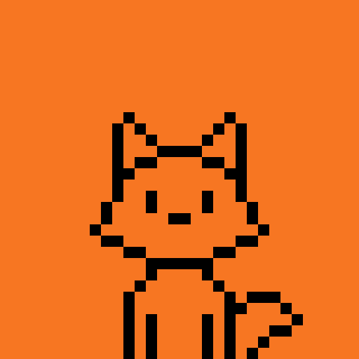 hyperpixelate's tweet photo. 🟧 Fox is available ⬛

gm 🦊 https://t.co/FJYpMWjeof