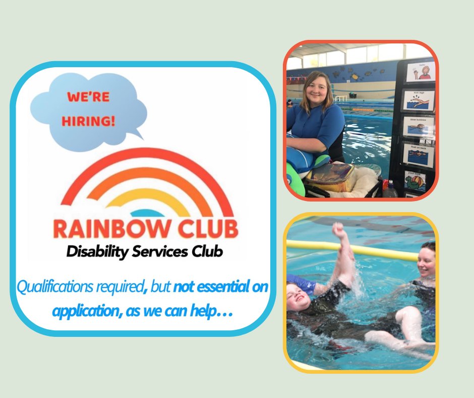 AquaRecVic's tweet photo. Rainbow Club Point Cook Inc. is seeking self-motivated, dedicated and dependable swim instructors for our water-based skills program located in Kilsyth South, Hoppers Crossing and Laverton

For more information and to apply email: info@rainbowclub.au 

https://t.co/ujAm3kFFo3 https://t.co/ot990qnIyp