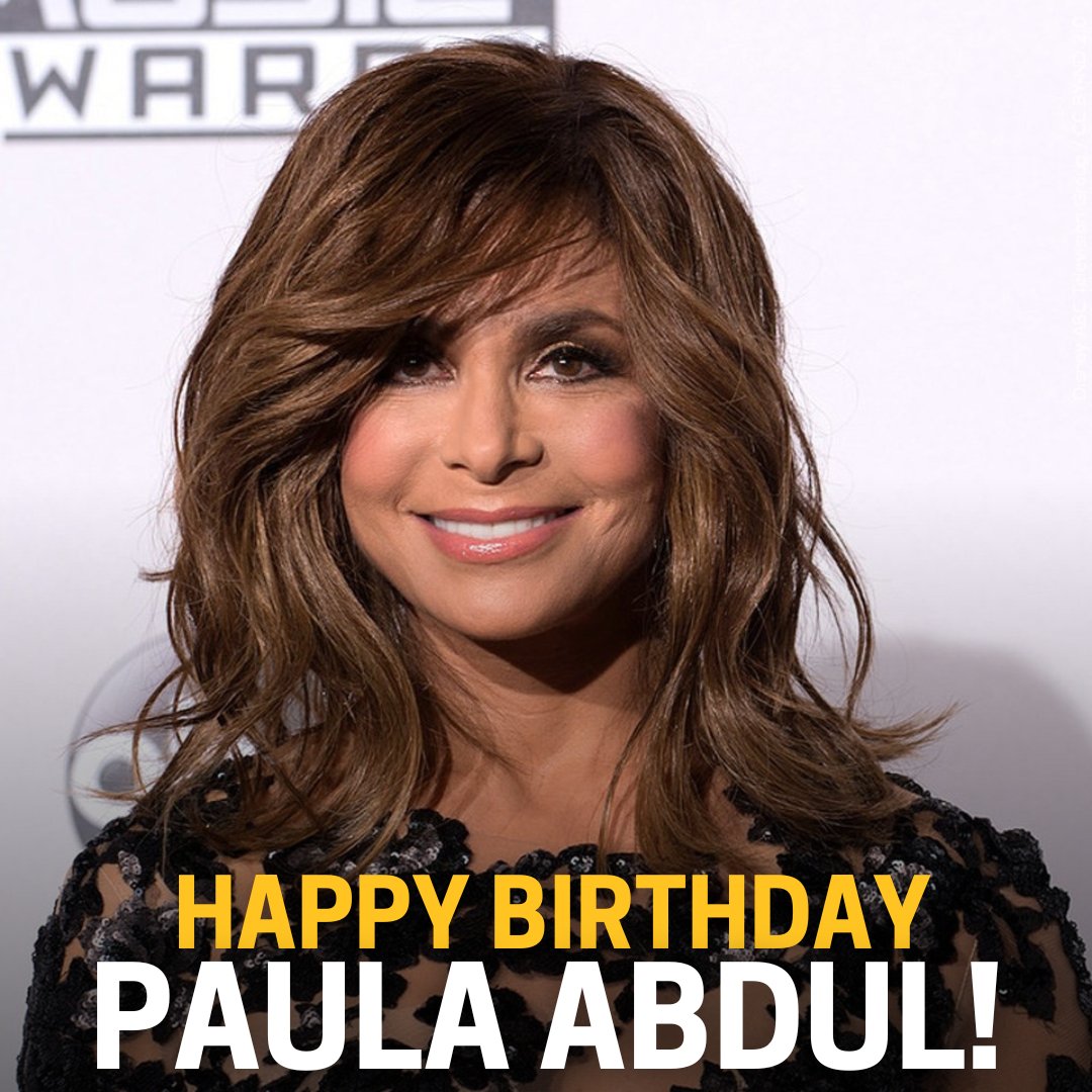 Happy Birthday, Paula Abdul! 