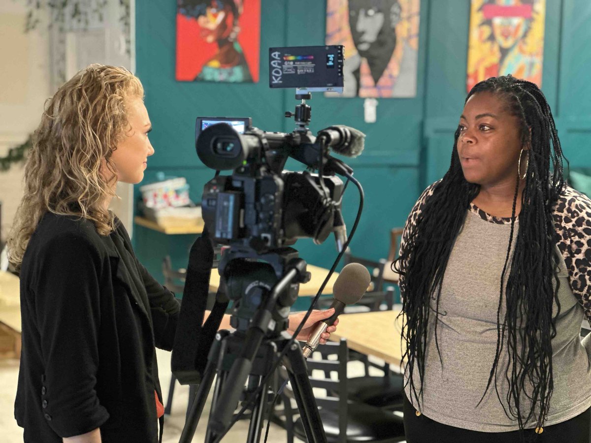 cosblackchamber's tweet image. Catch Latrina Ollie, Colorado Governors Fellow, #COSBlackChamber member and CEO of Luxe Daiquiri Lounge on #KOAA News 5 tonight at 5pm and 6pm. Thanks #LindseyJensenTV