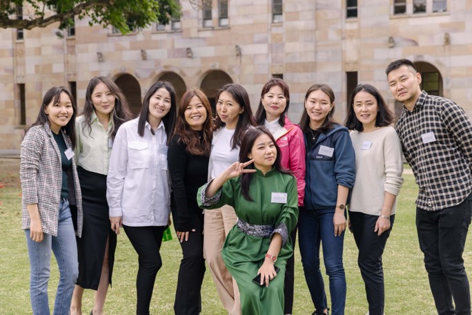 GlobalDevUQ's tweet photo. ๐ Congrats to 10 participants of the @AustraliaAwards South Asia & Mongolia Short Course Womenโs Leadership Program from @UQ_News!๐โโ๏ธ๐ฒ๐ณ Returning home equipped with essential leadership skills for a rapidly evolving world ๐๐ซ @AusAmbMongolia #AustraliaAwards #UQ #GlobalDevUQ https://t.co/MyIMqPP48L