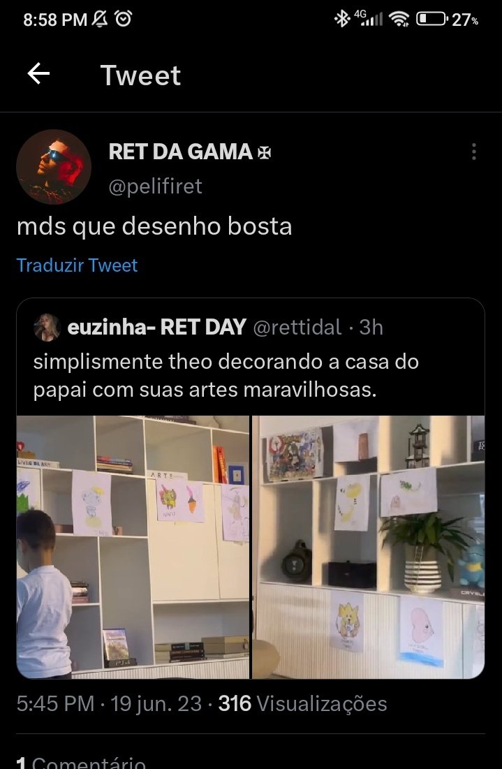Tá aí uma coisa que esse fandom deveria fazer agora é: Se unir e derrubar a conta desse idiota!! (pelifiret) mas vocês não estão preparados para isso, só atacam os outros quando se trata de algo besta.