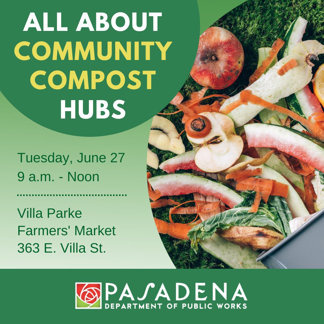 City of Pasadena on Twitter: "Come by Villa Parke Farmers' Market on ...