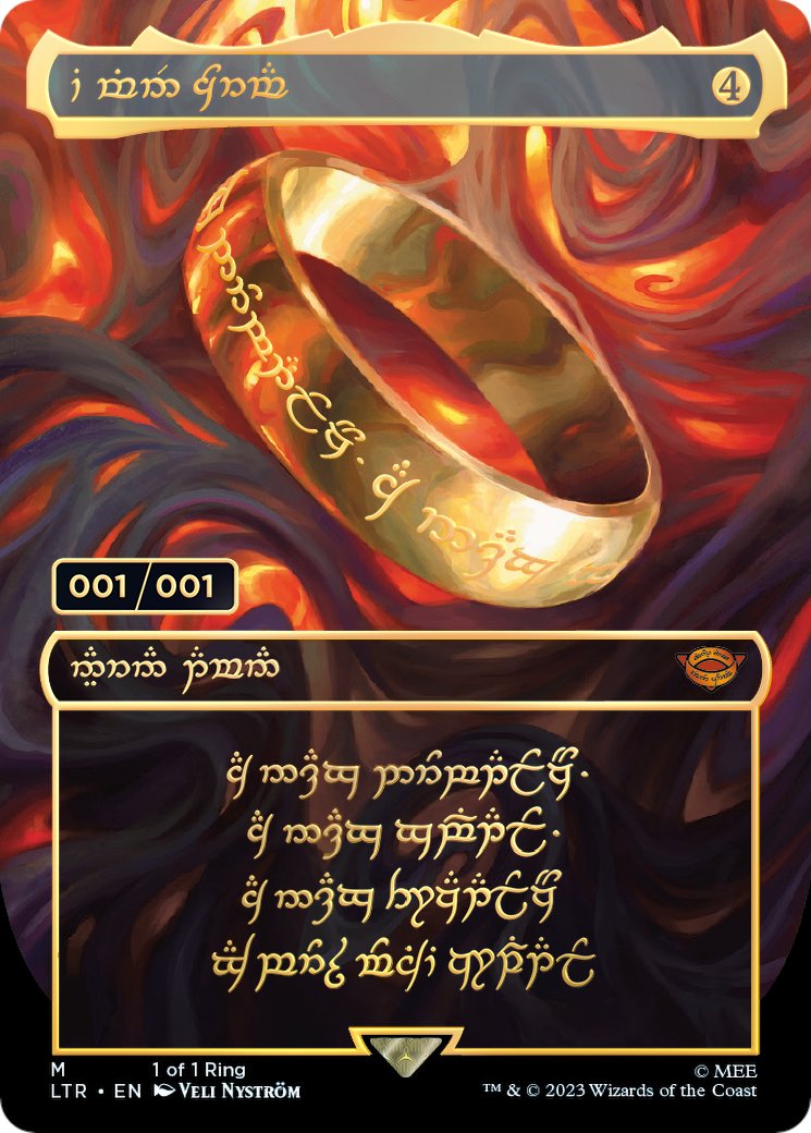 BREAKING NEWS. Bounty for the 1/1 One Ring @wizards_magic card has risen to $2 MILLION! Collector Booster boxes (where you can find this 1/1 card) are currently selling for over $400 on eBay.