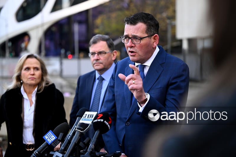 Pix: Daniel Andrews Presser bit.ly/442BTFX