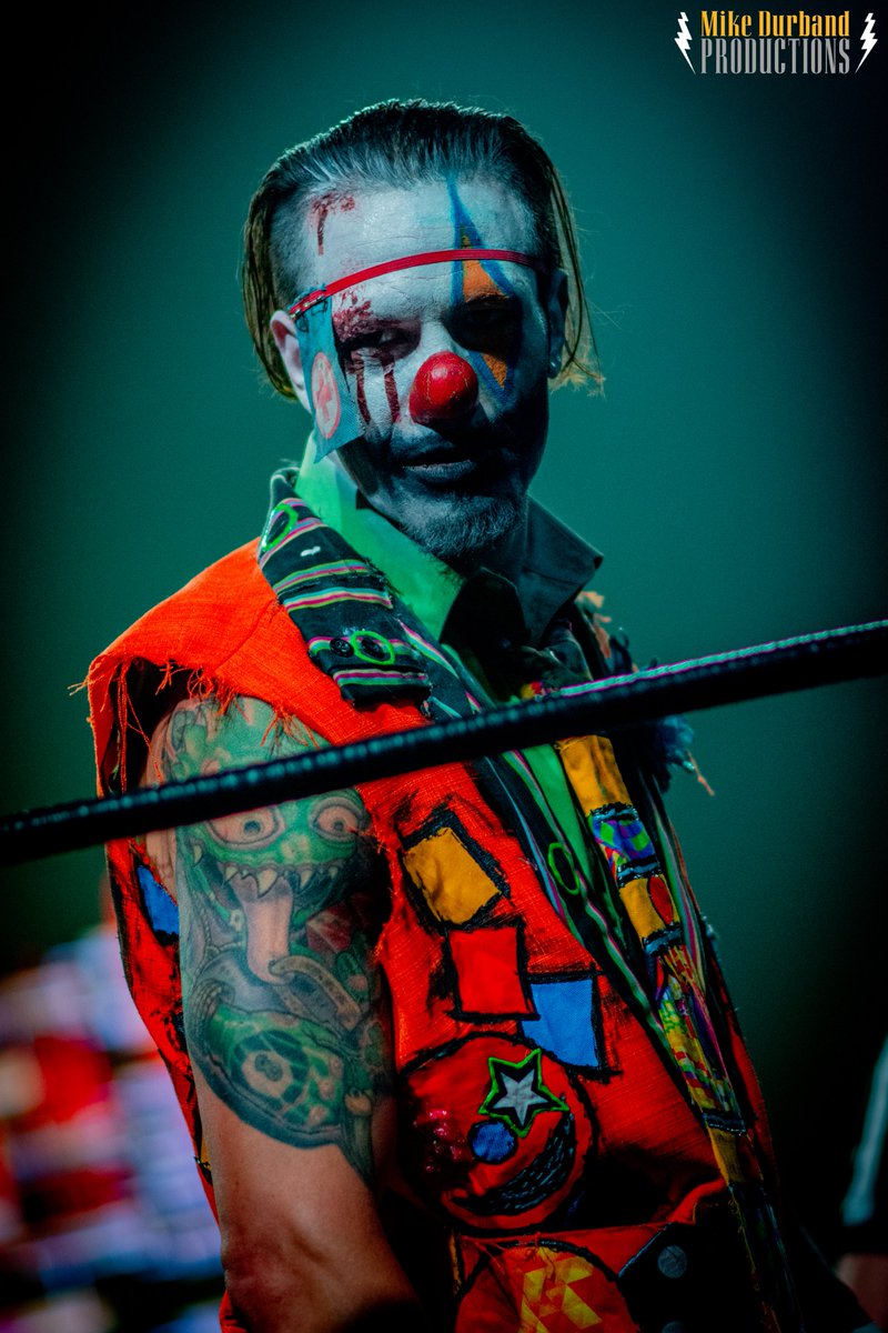 Yabo The Clown at the #NWA #CrockettCup 2023 Night Two! @yabotheclown 🤡

📸: Mike Durband Productions