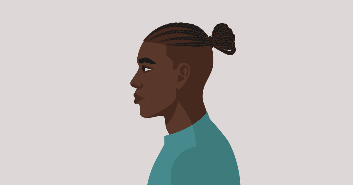 NatBasil's tweet image. Latest Vector @VectorStock black man with african braiding hairstyle #VectorStock vs2.page.link/ZRzE
