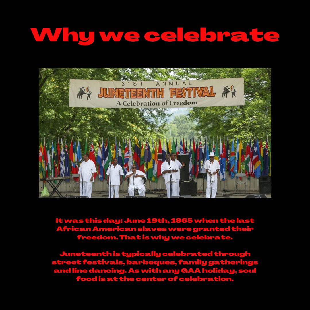 HarvardGAASA's tweet photo. Happy Juneteenth from GAASA ! https://t.co/NwBOTtBmXm