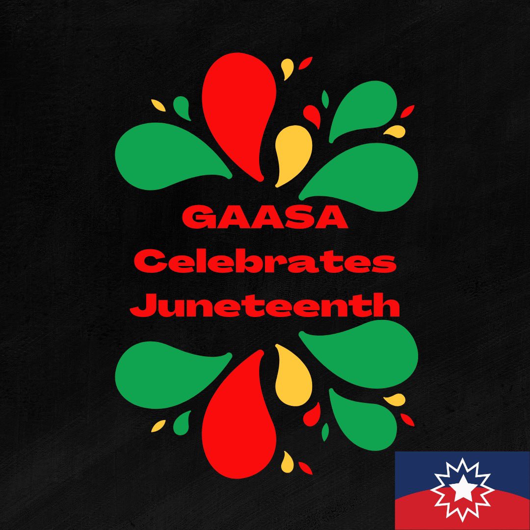 HarvardGAASA's tweet photo. Happy Juneteenth from GAASA ! https://t.co/NwBOTtBmXm