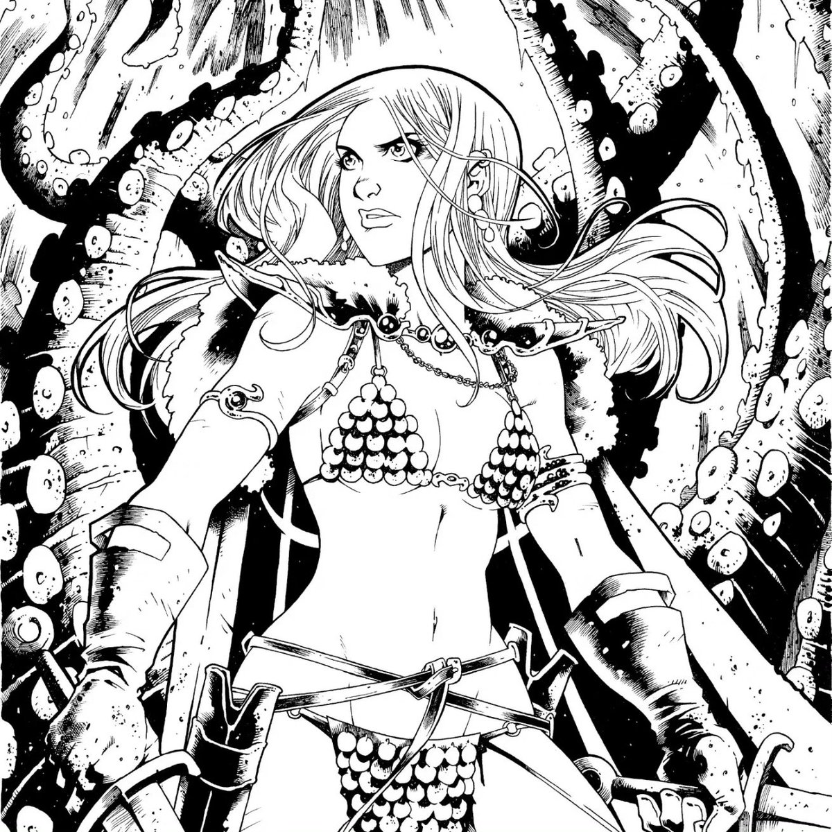 shelfer007's tweet photo. #preshow #commissionlist is open if you're going to #tallahassee #infinitycon and or #atlanta #dragoncon2023. 11x17 black and white with copic gray tones. #dm me #commissionsopen #commissions #marvel #dc #domino #xmen https://t.co/I8HIaMEJos