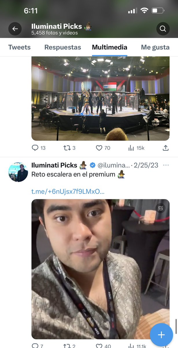 iluminatipick's tweet photo. Resultados de los ultimos 3 eventosde UFC que he ido🧙‍♂️

UFC 282 convertí 30K en 118K 💰
UFC Apex convertí 30K en 125K 💰
UFC S Antonio convertí 80K en 120K💰

Este fin de semana reto gratis porque voy a Jacksonville 👇
 
https://t.co/H60msrN8yA

5 bonos entre las interacciones 🧙‍♂️ https://t.co/QSE84XnRxx