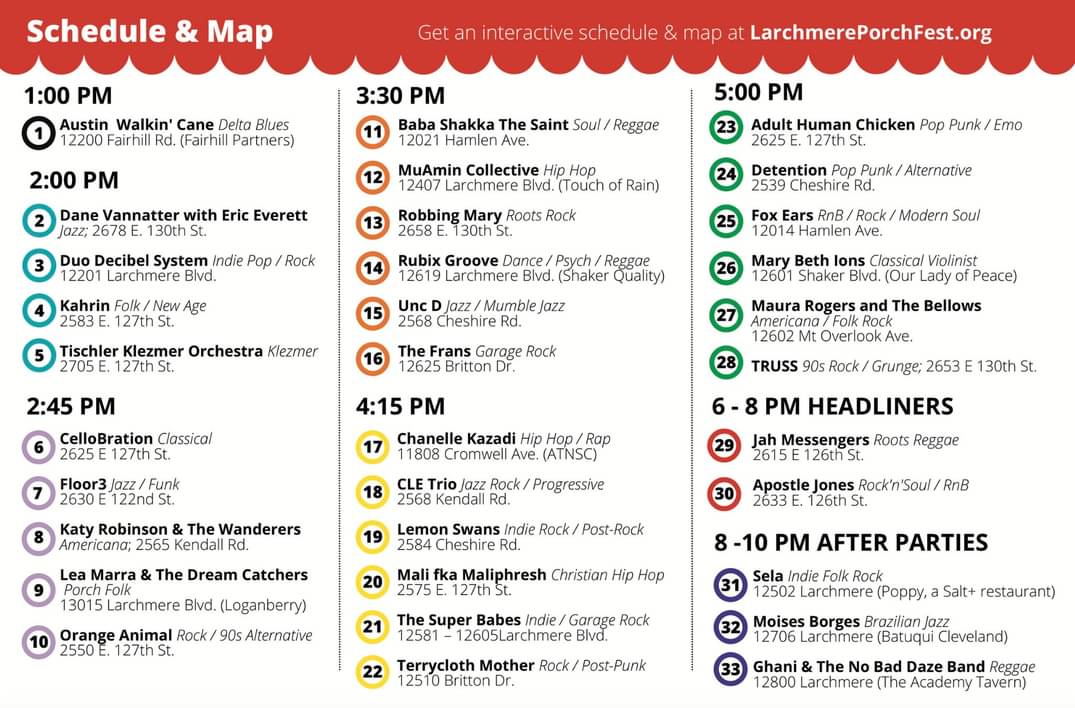 Larchmere PorchFest tweet media